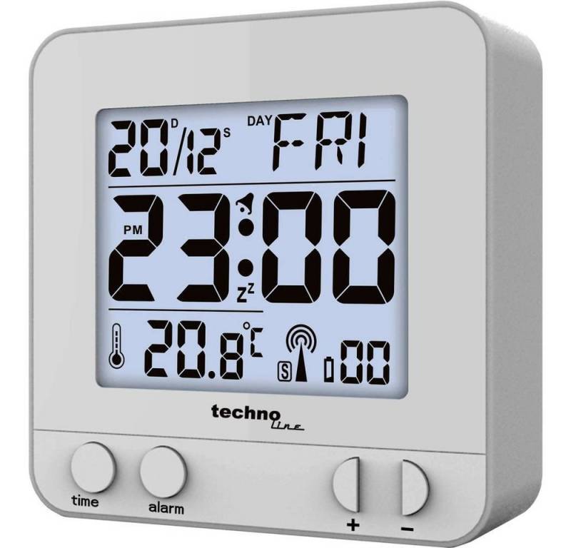 Techno Line Wecker Funk-Wecker WT 235 mit Touchsensor WT235 si Techno Line Wecker Funk-Wecker WT 235 mit Touchsensor WT235 si von Techno Line