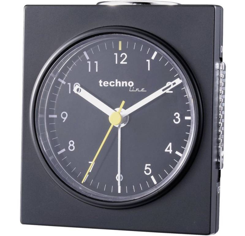 Techno Line Wecker Techno Line Model Q schwarz Quarz Wecker Schwarz (matt) Alarmzeiten 1 von Techno Line