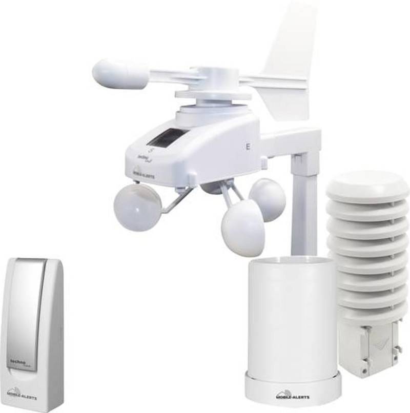 Techno Line Wlan Wetterstation Ma 10061 Set Mobile Alerts Ma Set Basisstation B-Ware von Techno Line