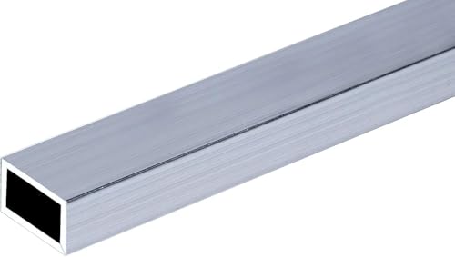 Aluminium Rechteckrohr Alu Profilrohr Walzblank Vierkantrohr Stange Aluprofil von TechnoCut