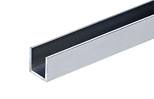 Aluminum U Profil Schiene Alu Walzblank T66 U-Profil Stange Aluprofil von TechnoCut