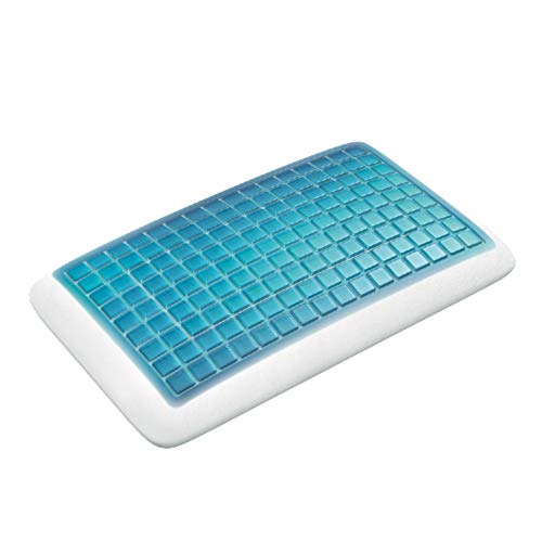 Technogel Pixel Deluxe Nackenstützkissen Gel Kissen (66 cm x 40 cm, 11), TG-PIL-ED11, Weiß, 60x40x11 von Technogel