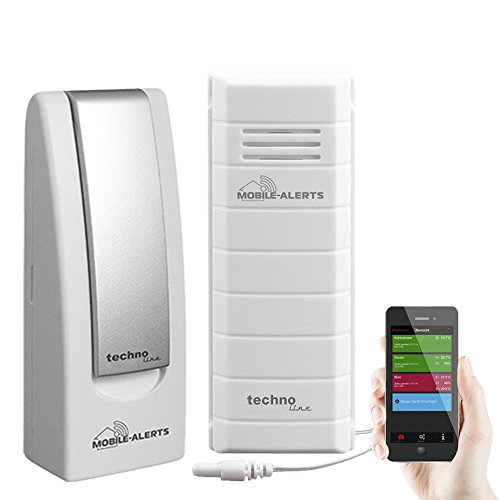 techno line Alarmierung, Wassertemperatur, Aquarium-/Teichüberwachung, Temperatur, MA10101 und Gateway, Weiß, 3.2 x 1.7 x 8.7 cm techno line Alarmierung, Wassertemperatur, Aquarium-/Teichüberwachung, Temperatur, MA10101 und Gateway, Weiß, 3.2 x 1.7 x 8.7 cm von Technoline