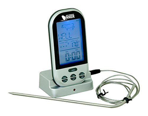 Funk-Bratenthermometer WS 1050 mit Temperaturalarmfunktion Funk-Bratenthermometer WS 1050 mit Temperaturalarmfunktion von Technoline