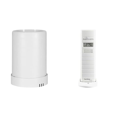 Technoline MA 10650 Regensensor, MA 10200 Thermo-Hygro-Sensor - Wetterstation mit digitalem Display von Technoline