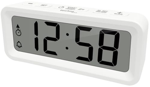 Technoline WT175 Mini-Wecker/Traveler-Wecker mit Temperatur und Luftfeuchte, Datum, Timer, Countdown Wochentagalarm, Wochenendalarm oder 7 Tage Alarm, magnetisches Gehäuse, Gehäusefarbe: weiß Technoline WT175 Mini-Wecker/Traveler-Wecker mit Temperatur und Luftfeuchte, Datum, Timer, Countdown Wochentagalarm, Wochenendalarm oder 7 Tage Alarm, magnetisches Gehäuse, Gehäusefarbe: weiß von Technoline