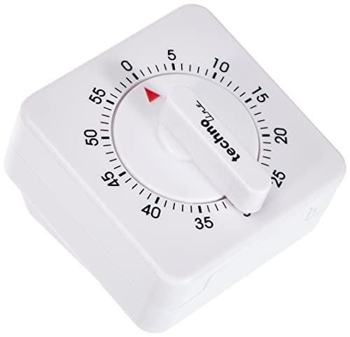 Technoline KZW Analog Kurzzeitwecker weiß, 1 - Pack von Technoline