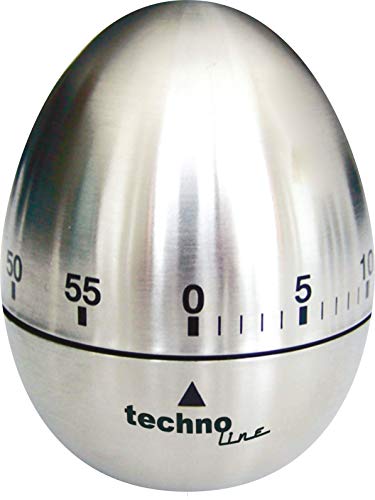 Technoline KZW II Analog Kurzzeitwecker Ei, Metall von Technoline