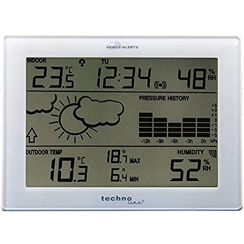 Technoline MA 10410 Wetterstation mit Anbindung zum MOBILE ALERTS Haus-Überwachungs-System von Technoline