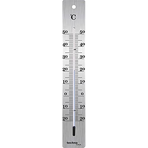 Technoline WA 3020 Innen- und Außenthermometer Metall von Technoline