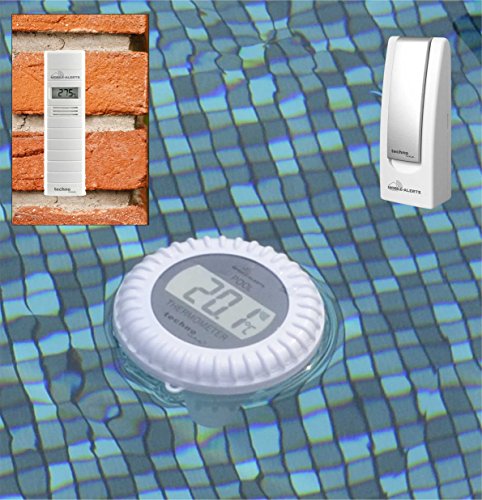 Technoline POOLTHERMOMETER MA 10070 Mobile ALERTS Gateway + POOLSENDER und Thermo HYGRO Sender von Technoline