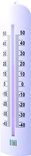 Technoline Thermometer, weiß, 6 x 1,5 x 28 cm, WA 1035 von Technoline