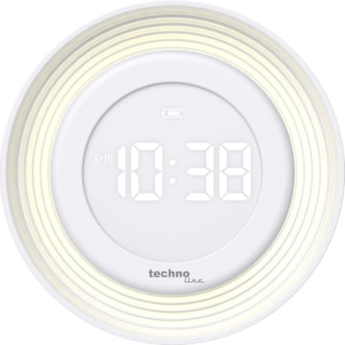 Technoline WT479 kleine, Digitale Quarzuhr mit Nachtlichtfunktion und Bewegungsmelder, zum Stellen, mit Wandaufhängung sowie Magnethalterung, Akkubetrieb, Temperaturanzeige Technoline WT479 kleine, Digitale Quarzuhr mit Nachtlichtfunktion und Bewegungsmelder, zum Stellen, mit Wandaufhängung sowie Magnethalterung, Akkubetrieb, Temperaturanzeige von Technoline