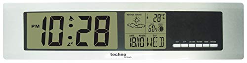 Technoline Wetterstation WS 9123 mit Vorhersage von Wettersituation, Innentemperatur und Mondphasenanzeige von Technoline