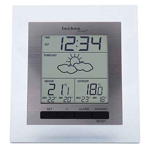 Technoline Wetterstation WS 9136-IT mit Vorhersage von Wettersituationen und Wettertendenz von Technoline