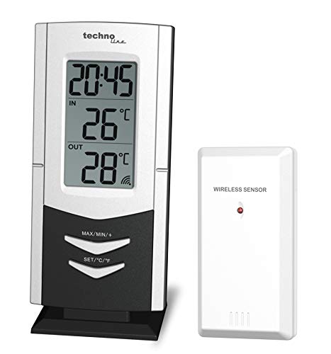 Wetterstation WS 9170 mit Innen- und Außentemperaturanzeige Wetterstation WS 9170 mit Innen- und Außentemperaturanzeige von Technoline