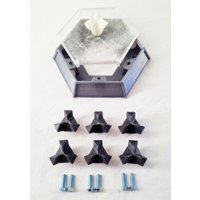 Diy Hexxtower Hydroponic Grow System - Ersatzteil Base/Fundament Dach 3D-Druck von TechnologyBetween