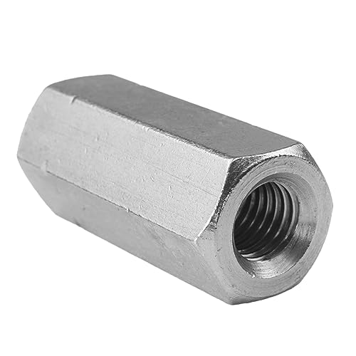 Techtanium® Gewindemuffen M16 x 50 mm Sechskant aus Edelstahl A2 (20 Stück) | Versch. Größen & Verpackungseinheiten verfügbar | Verbindungsmuttern | Verbindungsmuffen | Distanzmuffen von Techtanium