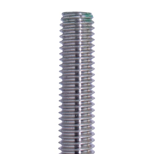 Techtanium® Gewindestange M14 aus Edelstahl A2 (1 Stück) | Versch. Größen & Verpackungseinheiten verfügbar | Gewindestab | Trapezgewindespindel | DIN 975 / DIN 976 von Techtanium