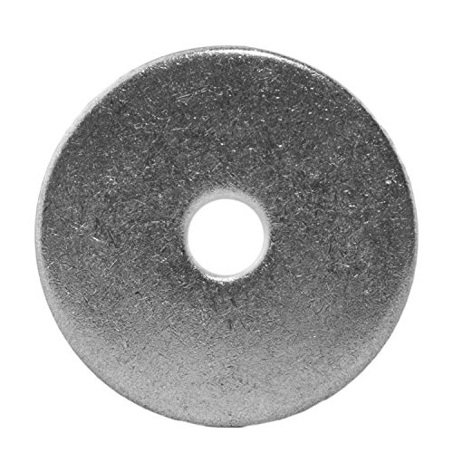 Techtanium® Karosseriescheiben 5,3 x 25 mm aus Edelstahl A2 (200 Stück) | Kotflügelscheiben | Beilagscheiben | Große Unterlegscheiben | DIN 9022 von Techtanium