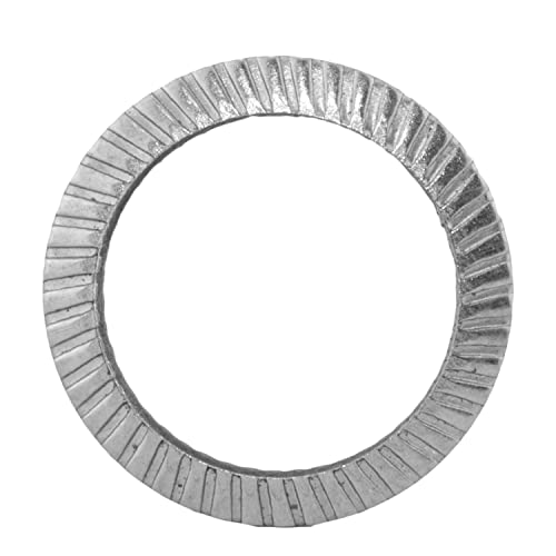 Techtanium® SCHNORR®-Sicherungsscheiben M5 aus Edelstahl A2 (50 Stück) | Schnorrscheiben | Unterlegscheiben von Techtanium