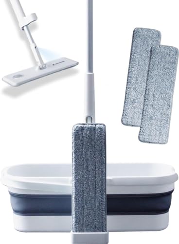 TECHWEISE 4-in-1 Wischmopp Set mit Eimer, Sprühfunktion, und Auswringfunktion - Mop Set, Bodenwischer TECHWEISE 4-in-1 Wischmopp Set mit Eimer, Sprühfunktion, und Auswringfunktion - Mop Set, Bodenwischer von Techweise