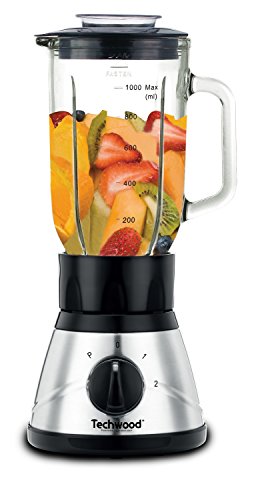 Techwood TBLI-410 Stabmixer, Edelstahl, 1 Liter von Techwood