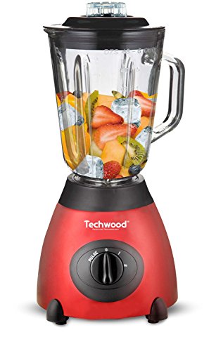 Techwood TBLI-385 Blender, Edelstahl, 1.5 liters, Transparent von Techwood