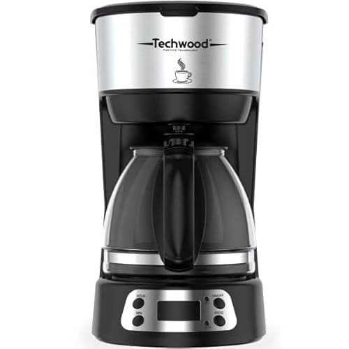 Techwood Programmierbare Kaffeemaschine TCA-666P, Black Techwood Programmierbare Kaffeemaschine TCA-666P, Black von Techwood