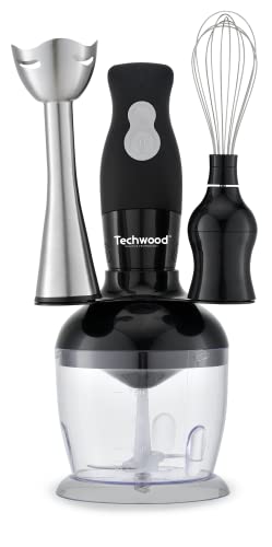 Techwood TMS-8366 3-in-1-Mixer, Schwarz von Techwood