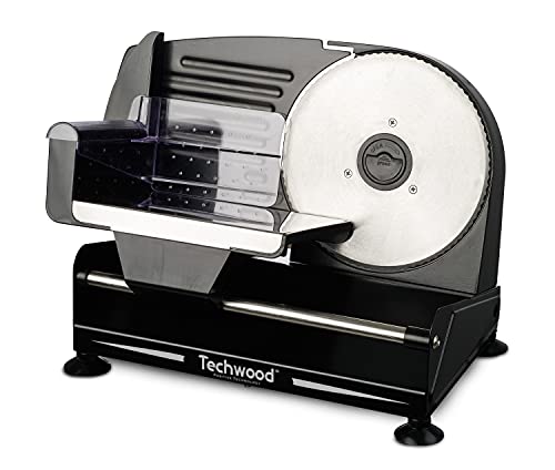 Techwood TTR-896 Schneidemaschine, Edelstahl, Schwarz von Techwood