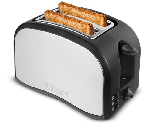 Toaster TGPI-816, Edelstahl von Techwood