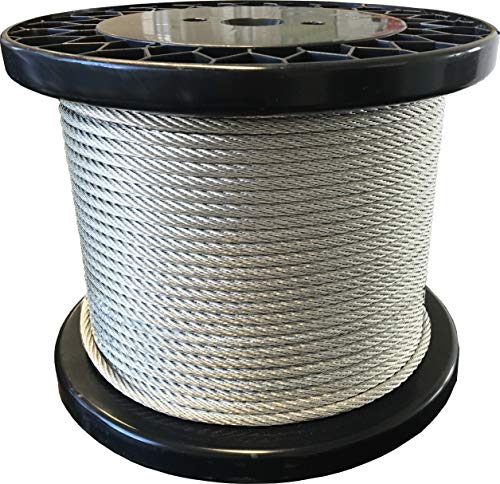Edelstahlseil 1x19, 100m, 2mm Ø, V4A Seil Edelstahl AISI 316, rostfrei, hart, geringe Dehnung - Tecklenborg, Kegel GmbH von Tecklenborg, Kegel GmbH