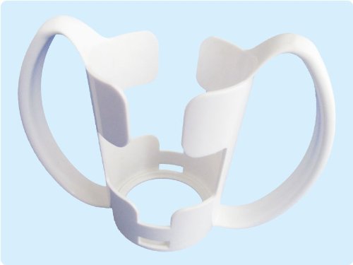 Teckmedi Trinkbecher Halterung mit 2 Henkeln für Schnabelbecher, Einnehmebecher, Schnabeltasse - Top-Qualität, Weiß, Glas, 250 ml Teckmedi Trinkbecher Halterung mit 2 Henkeln für Schnabelbecher, Einnehmebecher, Schnabeltasse - Top-Qualität, Weiß, Glas, 250 ml von Teckmedi