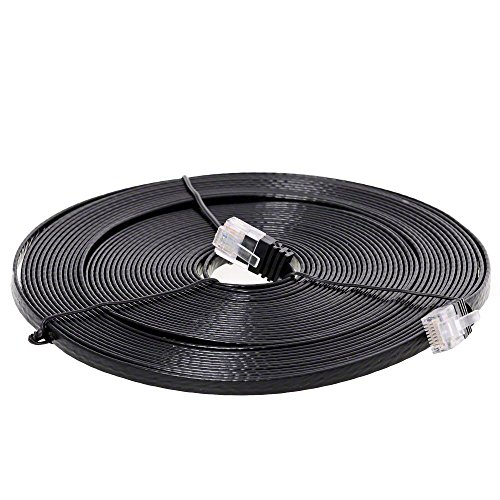 Tecline 10 m CAT.6 10 m Cat6 U/UTP (UTP) schwarz von Tecline