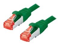 Tecline 71502G Category 6 Ethernet Kabel mit schmalem Knickschutz (2,0 m) grün von Tecline