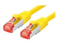 Tecline 71502Y Category 6 Ethernet Kabel mit schmalem Knickschutz (2,0 m) gelb von TomTrend