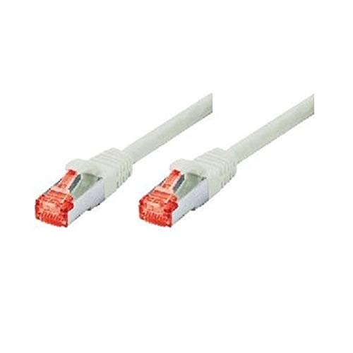 Tecline 71505 Category 6 Ethernet Kabel mit schmalem Knickschutz (5,0 m) grau von TomTrend