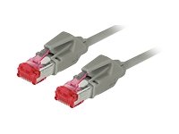 Tecline Category 6A Ethernet Kabel (0,5 m) grau von Tecline