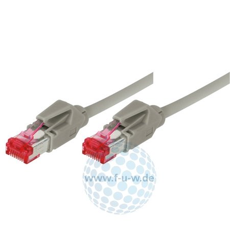 Tecline Category 6A Ethernet Kabel (1,5 m) grau von TomTrend
