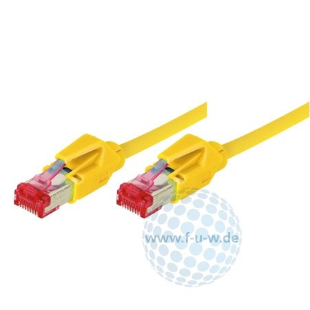 Tecline Category 6A Ethernet Kabel (3 m) gelb von Tecline