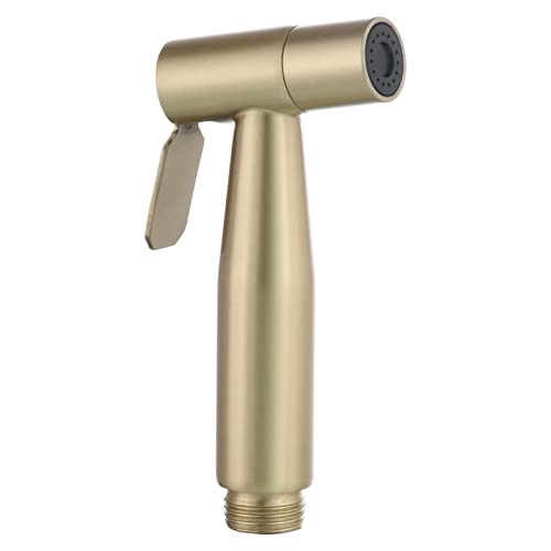 Tecmolog Gebürstetes Gold Handbrause Toilette Hygienedusche Edelstahl Brausekopf Küche WC Bidet Aufsatz, WS024J2 Tecmolog Gebürstetes Gold Handbrause Toilette Hygienedusche Edelstahl Brausekopf Küche WC Bidet Aufsatz, WS024J2 von Tecmolog