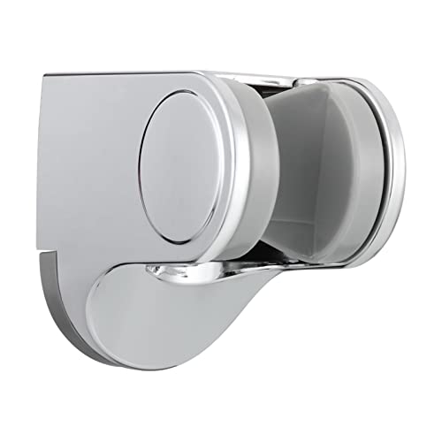 Tecmolog Handbrause Halterung Verstellbar Kunststoff Wand Brausehalter Halterung für Duschkopf Chrom, ST01 von Tecmolog