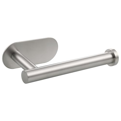 Tecmolog SBH222 Toilettenpapierhalter aus Edelstahl, selbstklebend, zur Wandmontage, Nickel gebürstet Tecmolog SBH222 Toilettenpapierhalter aus Edelstahl, selbstklebend, zur Wandmontage, Nickel gebürstet von Tecmolog