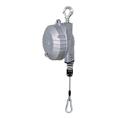 TECNA 9359 Federzug-Balancer 22–25 kg – Werkzeughalter mit 2 m Edelstahlseil – Höhenverstellbarer Federseilzug für schwere Werkzeuge – Industrieller Seilaufroller Made in Italy von TECNA