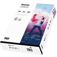 tecno Kopierpapier colors DIN A4 120 g/qm 250 Blatt von Tecno