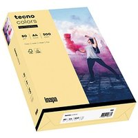 tecno Kopierpapier colors chamois DIN A4 80 g/qm 500 Blatt von Tecno