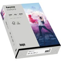 tecno Kopierpapier colors grau DIN A4 120 g/qm - 250 Blatt von Tecno