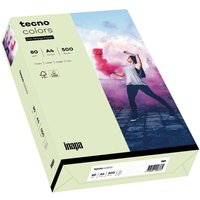 tecno Kopierpapier colors hellgrün DIN A4 80 g/qm - 500 Blatt von Tecno