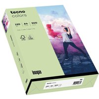 tecno Kopierpapier colors mittelgrün DIN A4 120 g/qm - 250 Blatt von Tecno